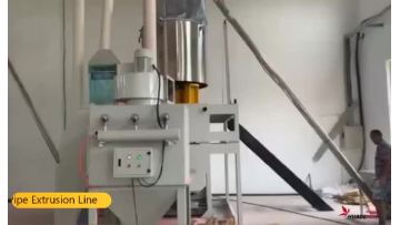 PVC underground pipe extrusion line 