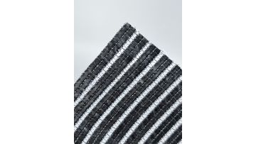 Outside Use Black White Blackout Curtains