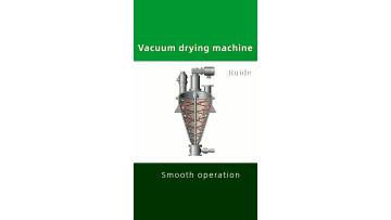 Single cone vacuum dryer15