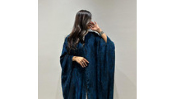 Dubai Tie Dyed Open Abaya for Muslim Woman Cardigan Elegant Casual Loose Kaftan Dubai Moroccan Fashion Kebaya 20241