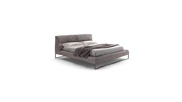 Modern fashion design Villa Hotel Luxury Fabric Leather Double Bed Furniture Sets1