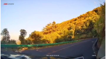 Dashcam recording video