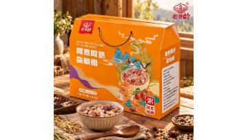 Rice and porridge gift box cooked together