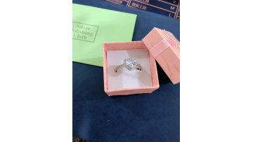 New Fashion diamond 925 silver Wedding Eternal Love Heart ring For Women Girls1