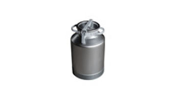 20L Aluminum alloy airtight barrel rice flour miscellaneous grains dog and cat food milk storage and transportation bucket1