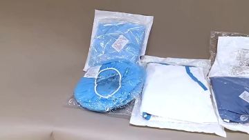 Safety Cuff Massage Patient Laminated Isolation 40Gsm Insolation Isolative Operation Theatre Gown1