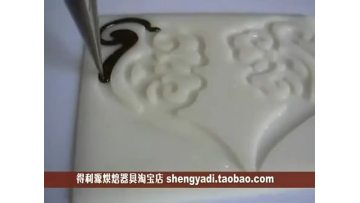 Food-grade silicone, chocolate mold opening and one-time molding