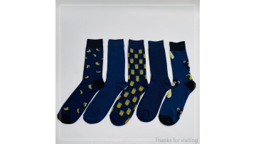 fruit men sock 