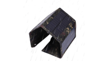 Outdoor lightweight 24w 30w folding foldable solar charger portable solar panel1