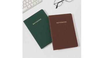 Fabric hardcover sewing binding notebook