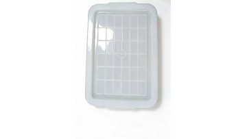 rectangular plastic box with cover