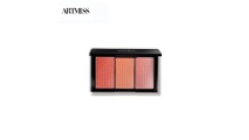 wholesale or custom makeup blusher three colors cosmetics  private label blush palette1