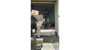 Pear spiral juicing machine