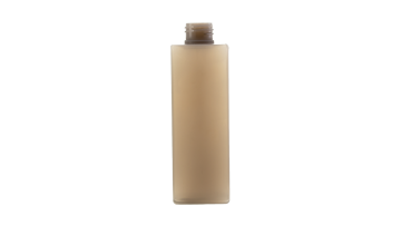 200ml Matte Grey Square PETG  Bottle with 24/410 Neck