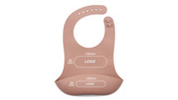 Customized Printed Pattern Comfortable Soft BPA Free Food Grade Waterproof Baby Silicone Bib1