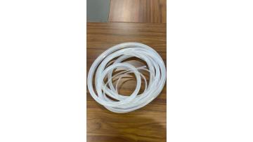 Transparent silicone inflatable seal