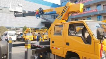 Double row cab 16m aerial work vehicle