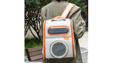 Stylish Breathable Backpack Pet Carrier for Cat Outdoor Travel