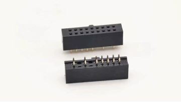 2.54mm Pitch Female Header Connector Dual Row Straight H8.5mm 2*11P Pins 1, 2, 5, 6, 9, 10, 21, 22: No Connect
