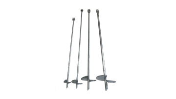 Yokelink No Wrench Srew Anchor Rod Earth Anchor With Helix Pile