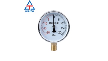 Capsule pressure gauge