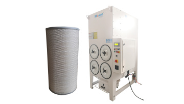 The timing shutdown function of 5.5KW dust collector