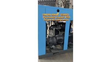 110 kW permanent magnet VSD screw air compressor