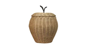 Handmade Woven Storage Baskets Natural Decor for Blankets, Toys & Living Room Organization1