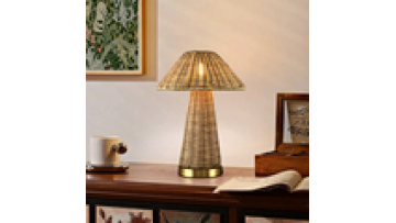 Nordic 2700K Cordless Rechargeable Rattan Table Lamp1