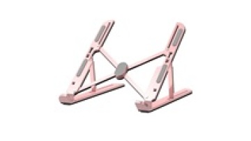 10 Angles Height Adjustable Ergonomic Ventilated Cooling Computer Stand Foldable Laptop Stand Portable1