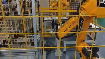 Robot assembly line production