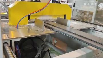 Saw cutter PVC door panel 