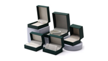 Hanhong wholesale custom logo jewelry packaging box earrings necklace pendant ring box luxury green jewelry paper box1