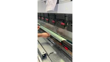 the production process of yuema steel clean door