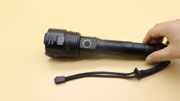 450000 LM  most powerful tactical flashlight  26650 rechargeable USB torch light XHP90 30W 1500m 2-1 Hunting lantern1