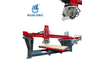 HUALONG HLYT-700 45 Degree Monoblock Bridge Saw for Granite and Marble Cutting1
