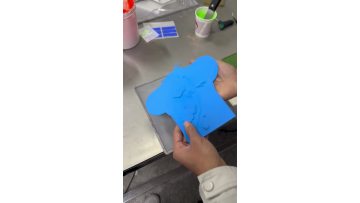 The Larger Silicone Heat Transfer Lable