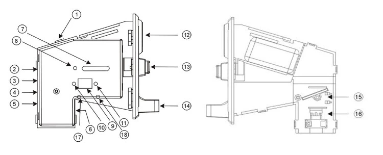 Mini Coin Acceptor