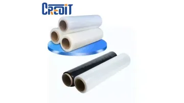 Raw Material Customized Colorful Plastic Moisture Proof Self Adhesive Stretch Film Roll1