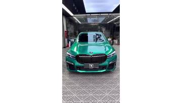 MP07-P Metal Paint Emerald Car Wrap
