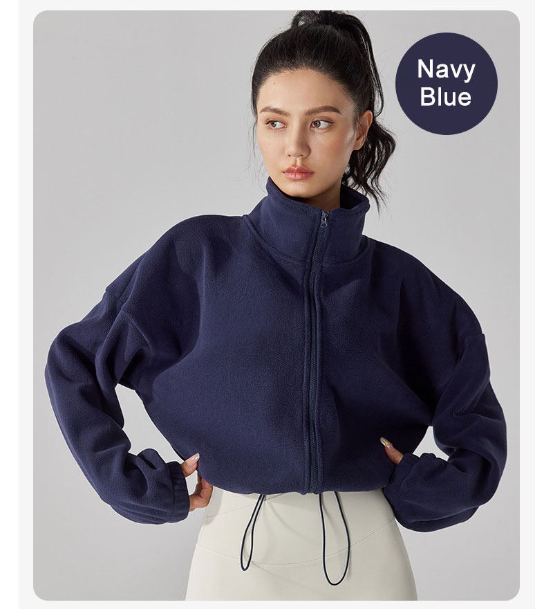 Navy Fashion Sports Jackets