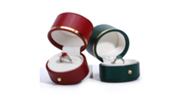 Hanhong free sample custom PU leather portable jewelry box small travel jewelry organizer travel jewelry box1