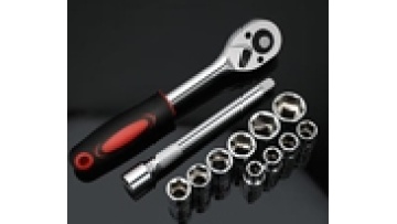 12-piece Hexagonal Socket Wrench Tool Automotive and Motorcycle Repair Ratchet Wrench Household Toolbox1