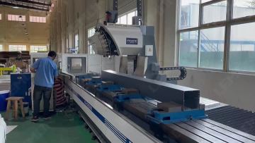 Pergola cutting machine