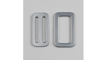 Steel Buckle for Belt High Quality Adjusted Buckle Factory Direct Sales 25mm Width Zinc White/zinc Yellow/black Jinsong Stamping1