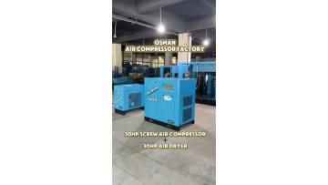30HP Screw air compresso and air dryer