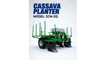 Cassava ridging planter
