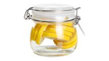 Wide Mouth Square Glass Clip Top Mason Jars Glass Jar With Hinged Sealed Airtight Lid1