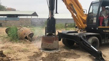drilling rig working video