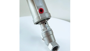 INOX 304 stainless steel Tri-clamp G1 DN25 pneumatic angle seat valve1